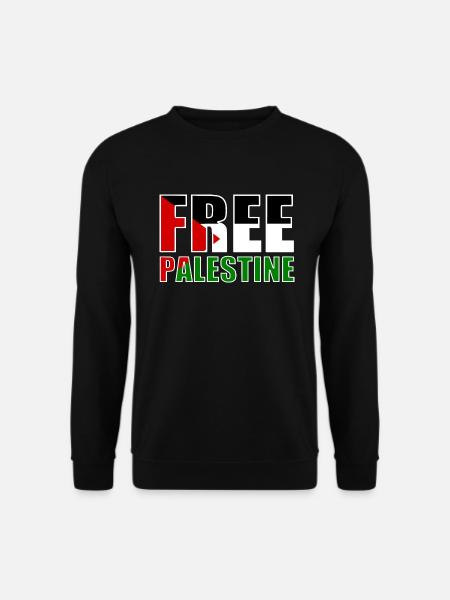 Free palestine - Unisex Sweatshirt - black