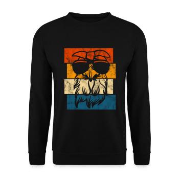 Poules de poules poules poules poulet poulet poules poules - Sweat-shirt Unisexe - noir - Devant - Alina (178cm) & Michal (187cm)