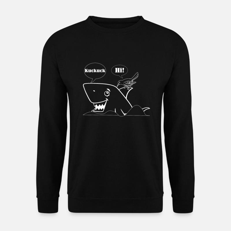 Cuckoo - shark - Unisex Sweatshirt - black
