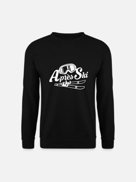 Apres Ski - Unisex Pullover - Schwarz