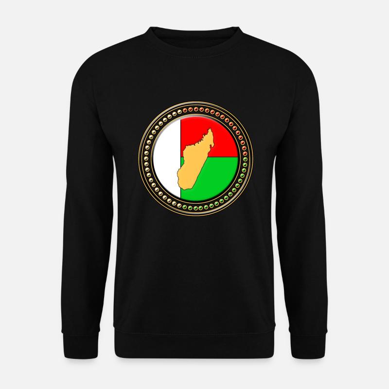 Drapeau de Madagascar - Sweat-shirt Unisexe - noir