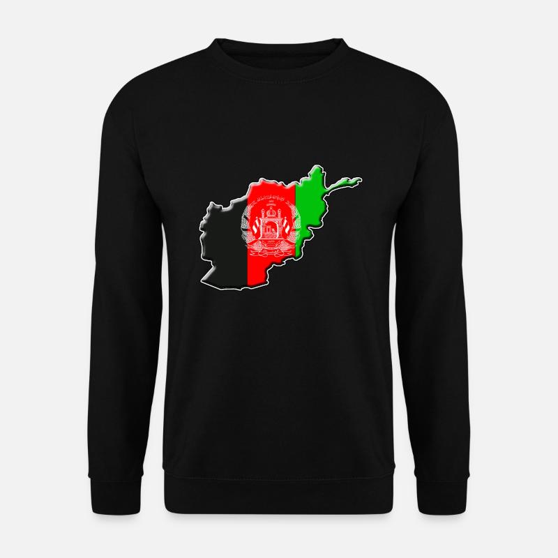 Drapeau afghanistan - Sweat-shirt Unisexe - noir