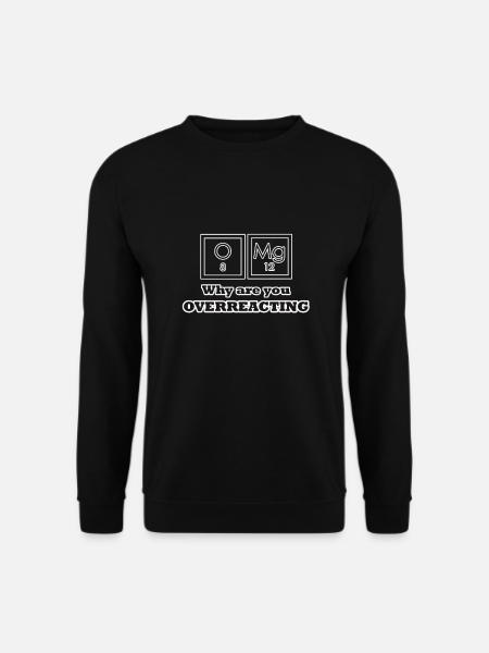 Overreacing - Chemistry - Unisex Pullover - Schwarz