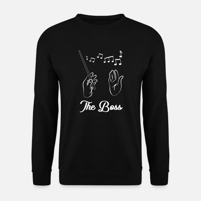 Dirigent - The Boss - Unisex Pullover - Schwarz
