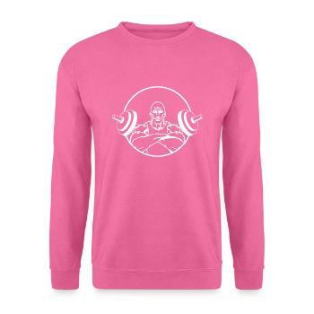 Fitness - Unisex Sweatshirt - pink - Front