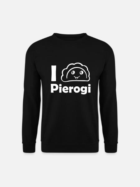 J'aime Pierogi - Sweat-shirt Unisexe - noir