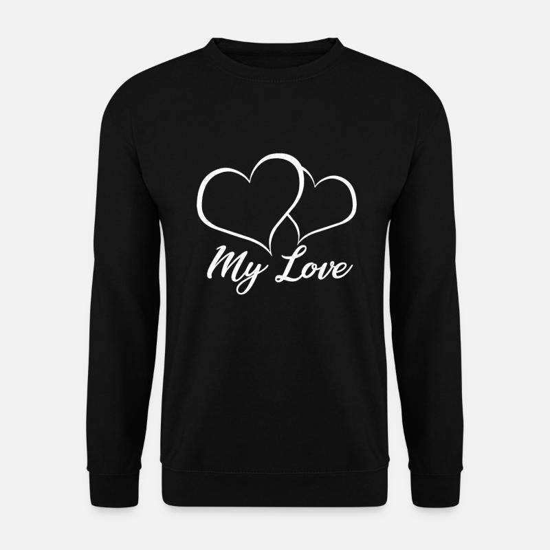 my love - Unisex Sweatshirt - black