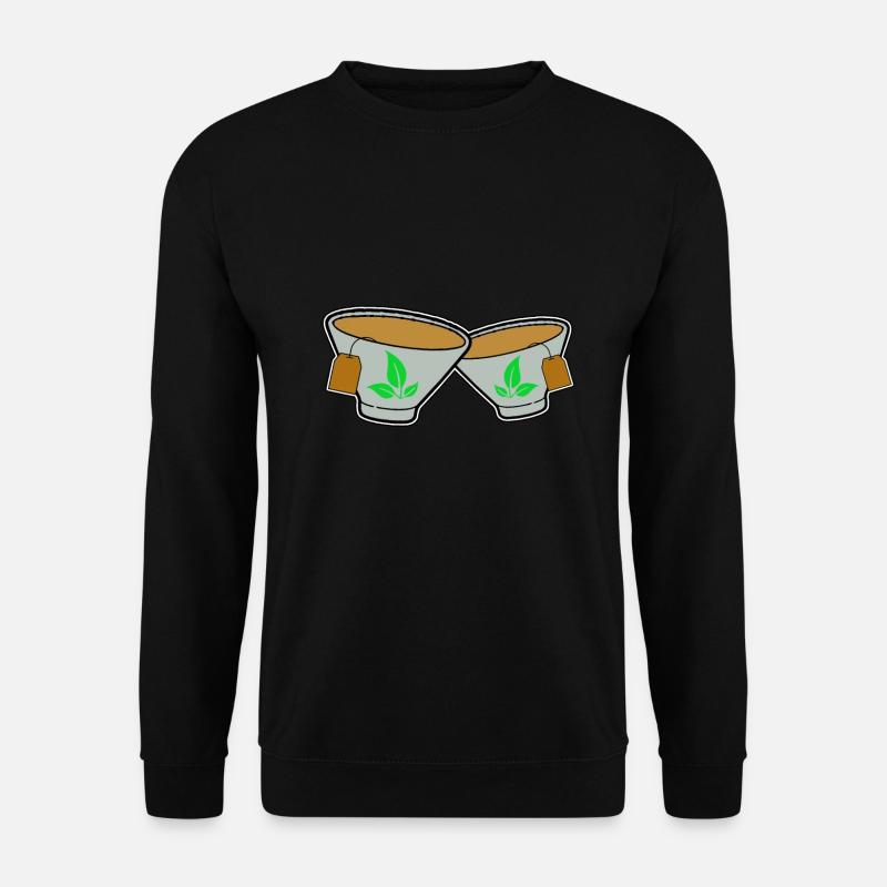 Grüner Tee - Unisex Pullover - Schwarz
