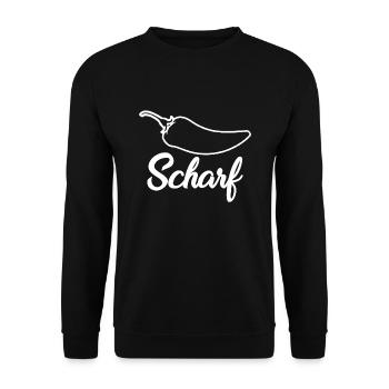 vivement - Sweat-shirt Unisexe - noir - Devant - Alina (178cm) & Michal (187cm)