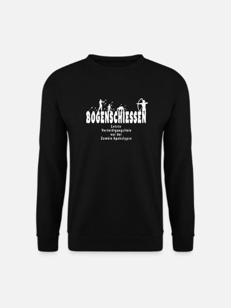 Apokalypse Bogenschiessen / Bogenschießen - Unisex Pullover - Schwarz