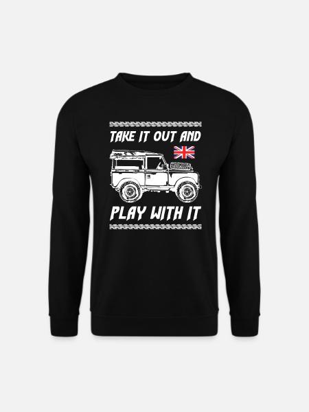Take It Out and Play With It - Unisex Sweatshirt - black