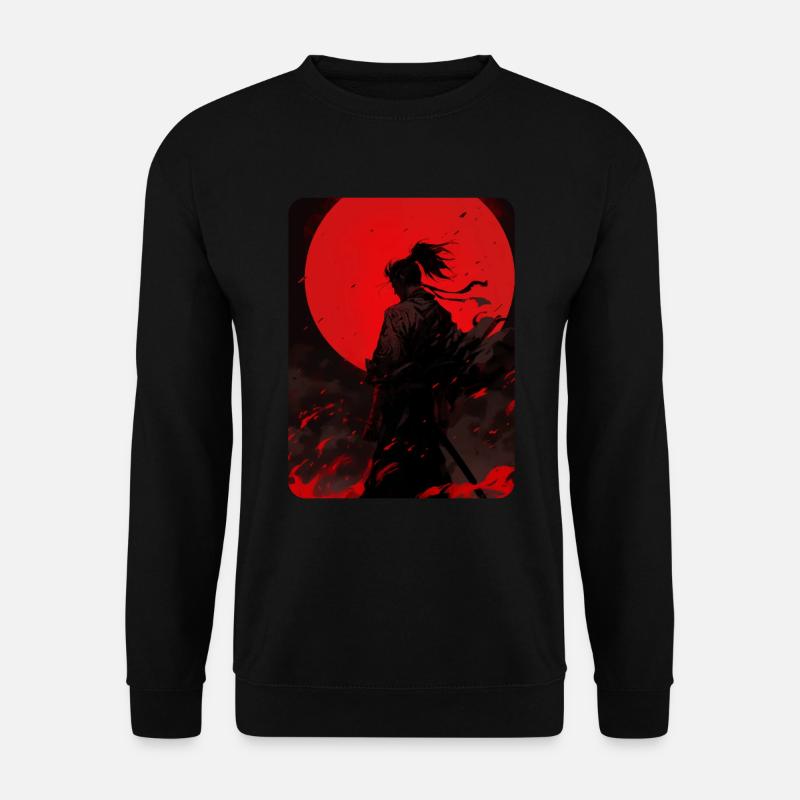 Blood Moon Samurai - Unisex Sweatshirt - black