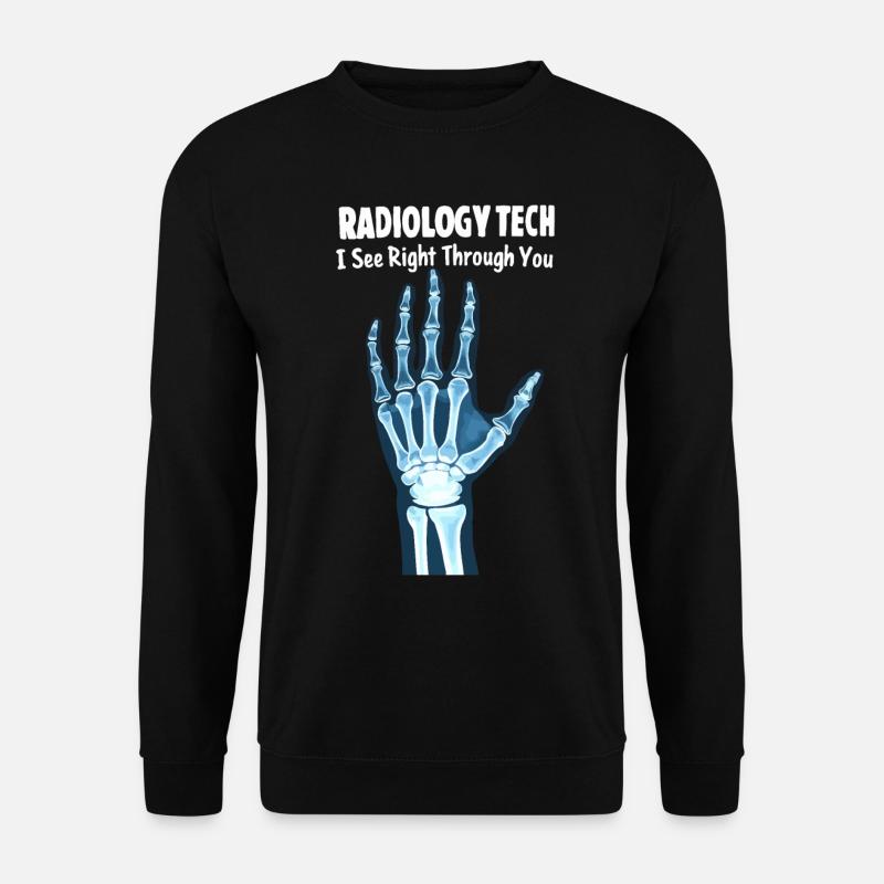 Radiology Tech Humor X-Ray - Unisex Sweatshirt - black