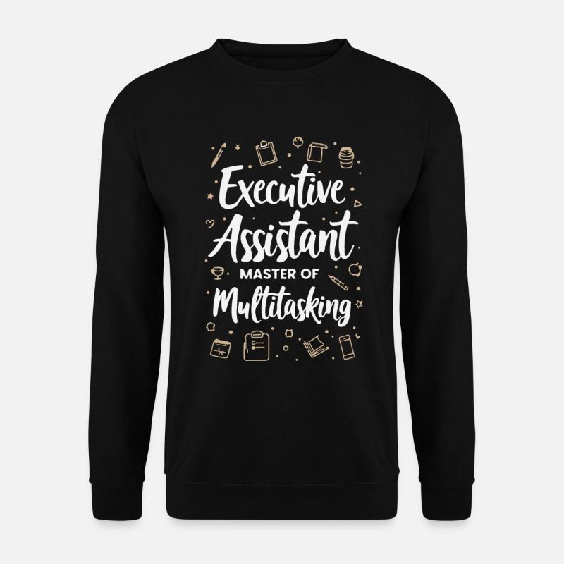 Assistent der Geschäftsführung Multitasking Expert - Unisex Pullover - Schwarz