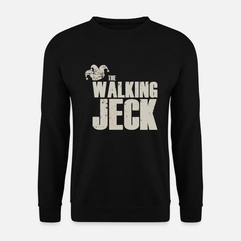 the walking jeck - Unisex Pullover - Schwarz