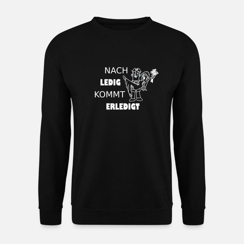 Hochzeit Junggesellenabschied Junggesellinabschied - Unisex Pullover - Schwarz