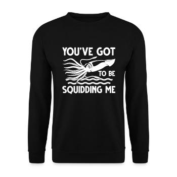 Tu dois me calmer - Sweat-shirt Unisexe - noir - Devant - Alina (178cm) & Michal (187cm)
