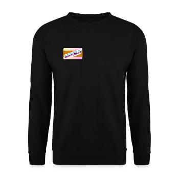 Sapperlot - Unisex Sweatshirt - black - Front - Alina (178cm) & Michal (187cm)
