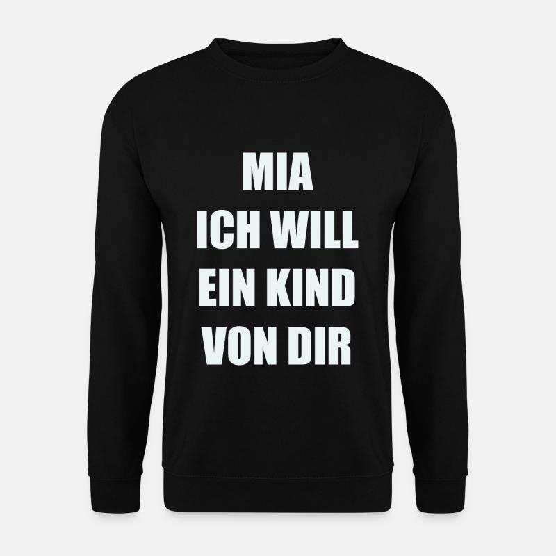 Malle - Unisex Pullover - Schwarz