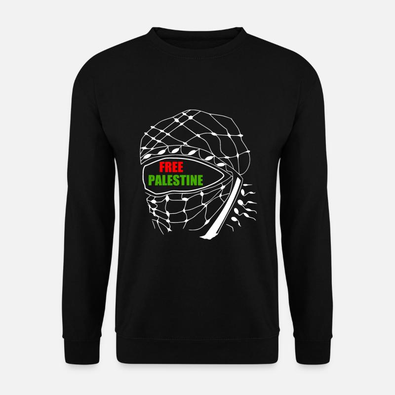 Free palestine - Unisex Sweatshirt - black