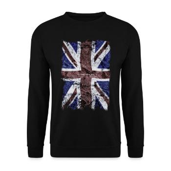 UNITED Kingdom II by Felly Street Wear - Sweat-shirt Unisexe - noir - Devant - Alina (178cm) & Michal (187cm)