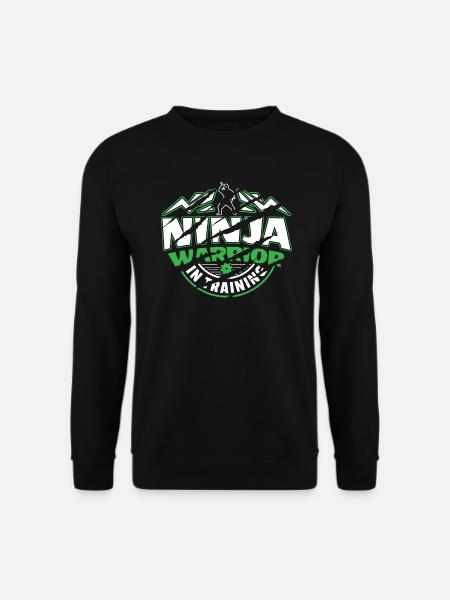 Ninja Warrior In Training Ninja Warrior Geschenk - Unisex Pullover - Schwarz