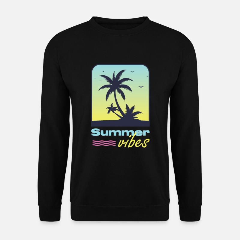 Summer vibes. - Unisex Sweatshirt - black