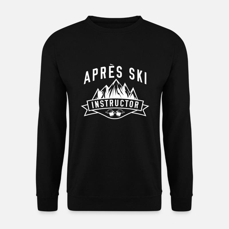 Moniteur d’après-ski - Sweat-shirt Unisexe - noir