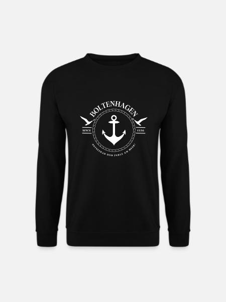 Boltenhagen , Ostseebad Perle an der Ostsee - Unisex Pullover - Schwarz