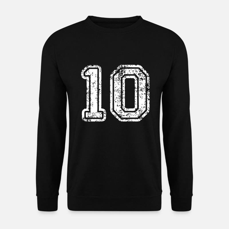 10 - Unisex Sweatshirt - black