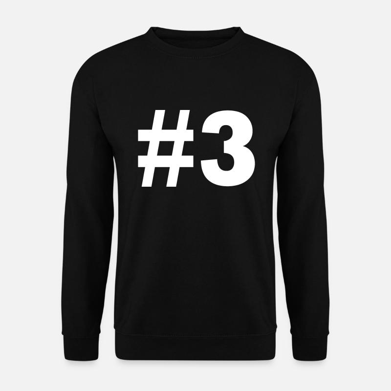 #3 - Unisex Pullover - Schwarz