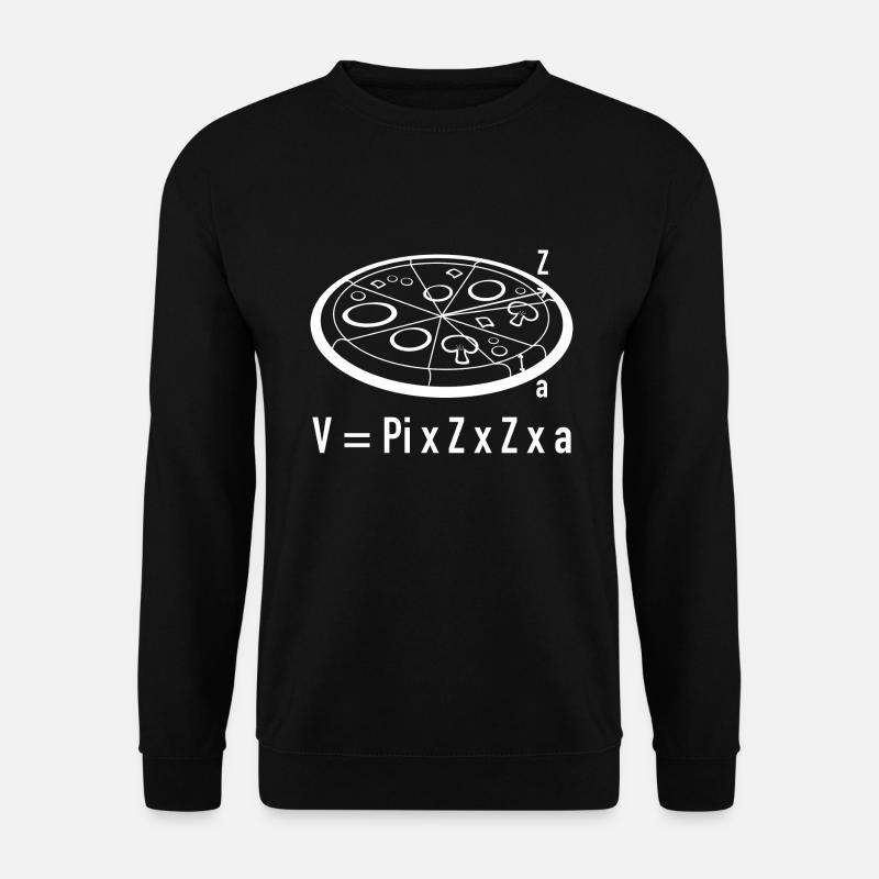 Pizza Math - Unisex Sweatshirt - black
