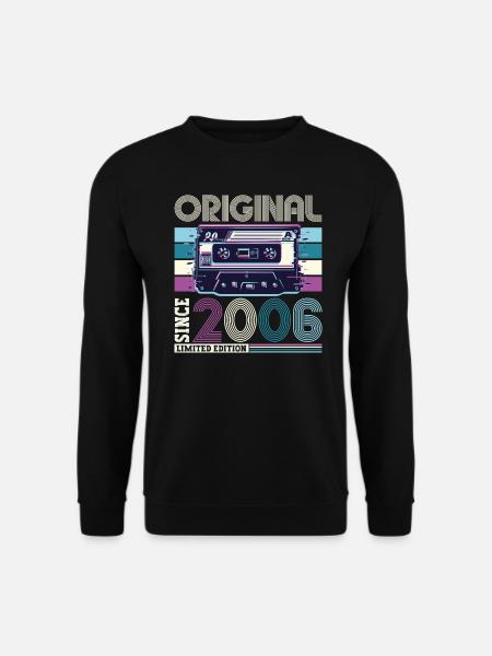 Original 2006 16. Geburtstag Geschenk Herren - Unisex Pullover - Schwarz