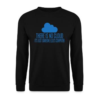 Informatiker Spruch Humor Sarkasmus Informatik - Unisex Pullover - Schwarz - Vorne - Alina (178cm) & Michal (187cm)