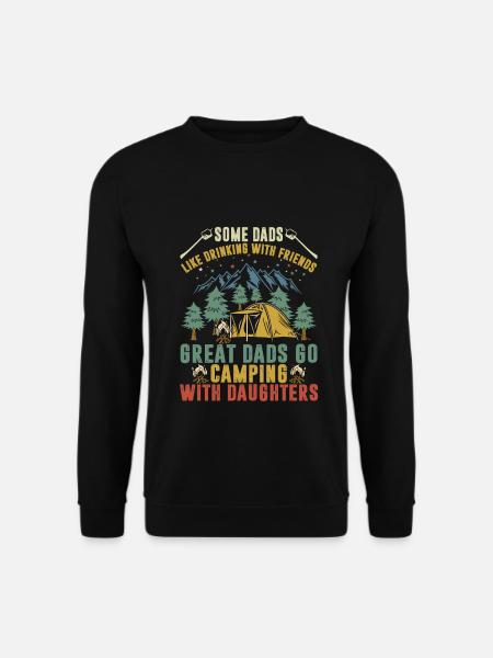 Camping Dad - Unisex Sweatshirt - black