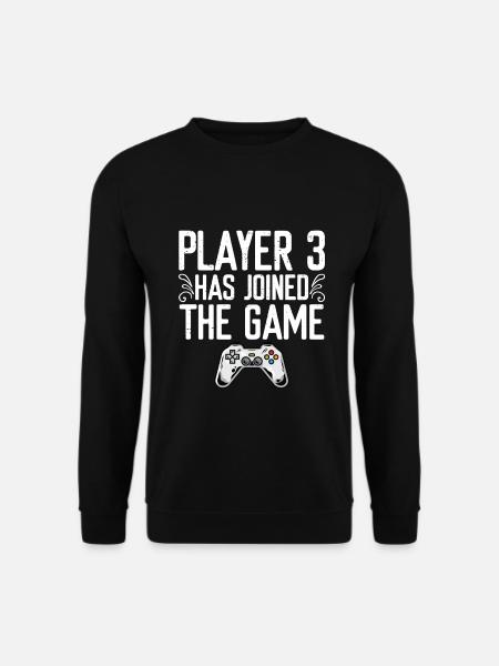 Player 3 Has Joined The Game Bodysuit - Unisex Pullover - Schwarz