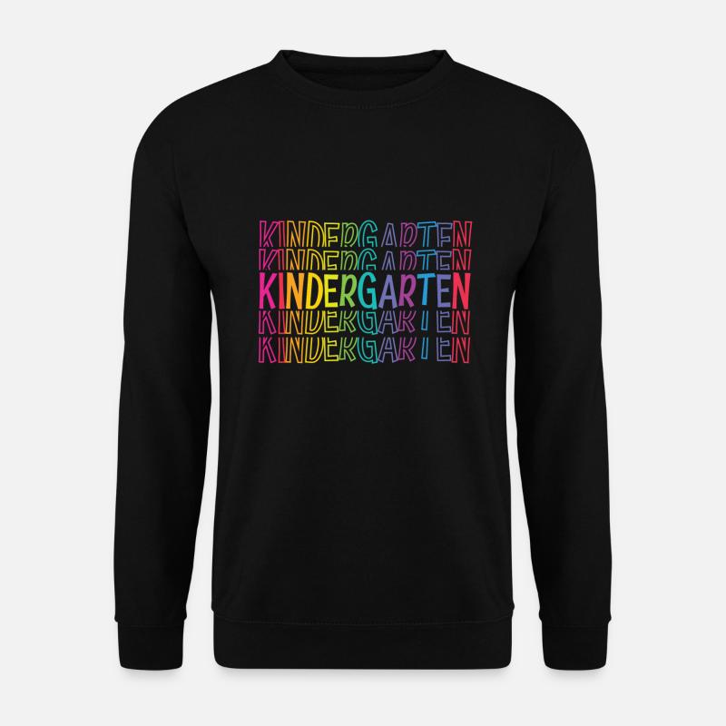 Kindergarten Word Cloud - Unisex Pullover - Schwarz