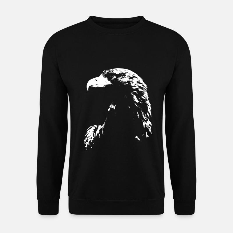 Adler - Unisex Pullover - Schwarz