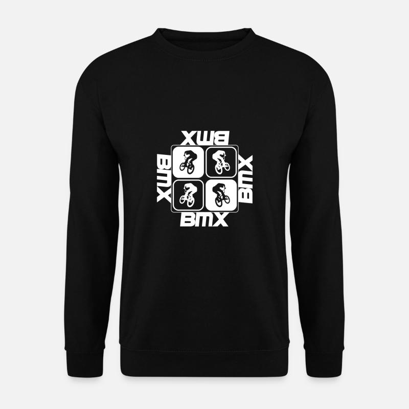Cascadeur de BMX - Sweat-shirt Unisexe - noir