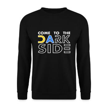 come to the dark side - Unisex Sweatshirt - black - Front - Alina (178cm) & Michal (187cm)