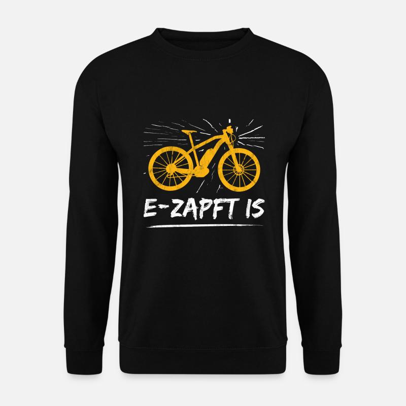 Ebike Fahrrad - Unisex Pullover - Schwarz