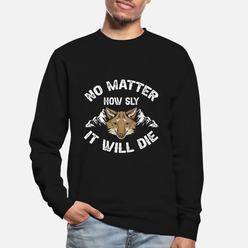 Conception de coyote pour les réacteurs de coyote Sweat-shirt Unisexe