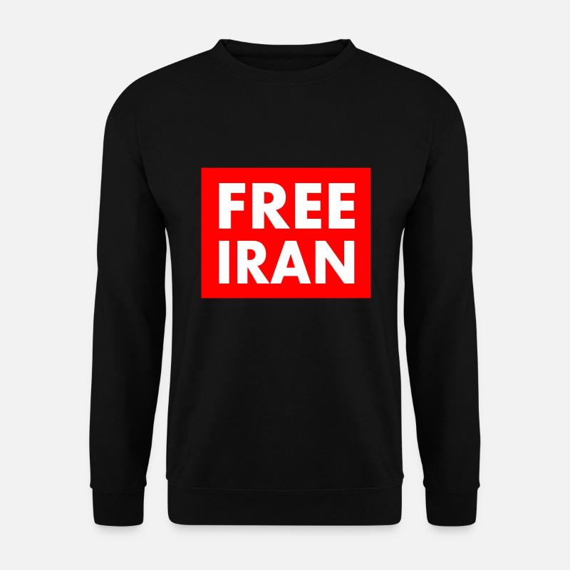 Free iran - Unisex Pullover - Schwarz