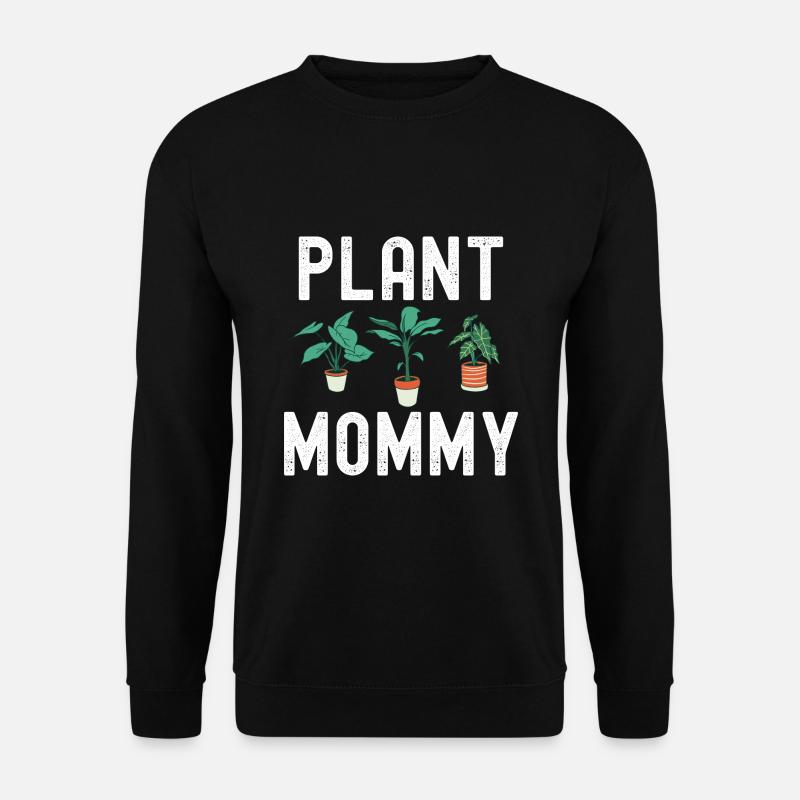 Pflanzen - Unisex Pullover - Schwarz