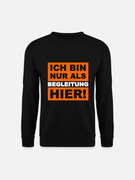 Freund Freundin - Unisex Pullover - Schwarz