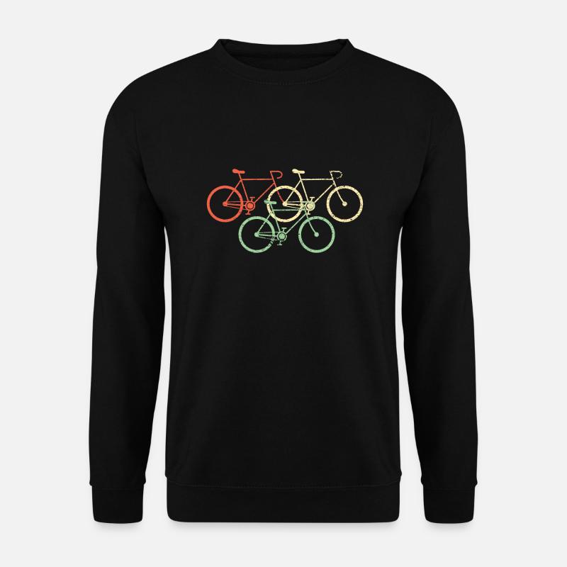 Fahrrad Rad Rennrad Radsport Radfahren Radfahrer - Unisex Pullover - Schwarz