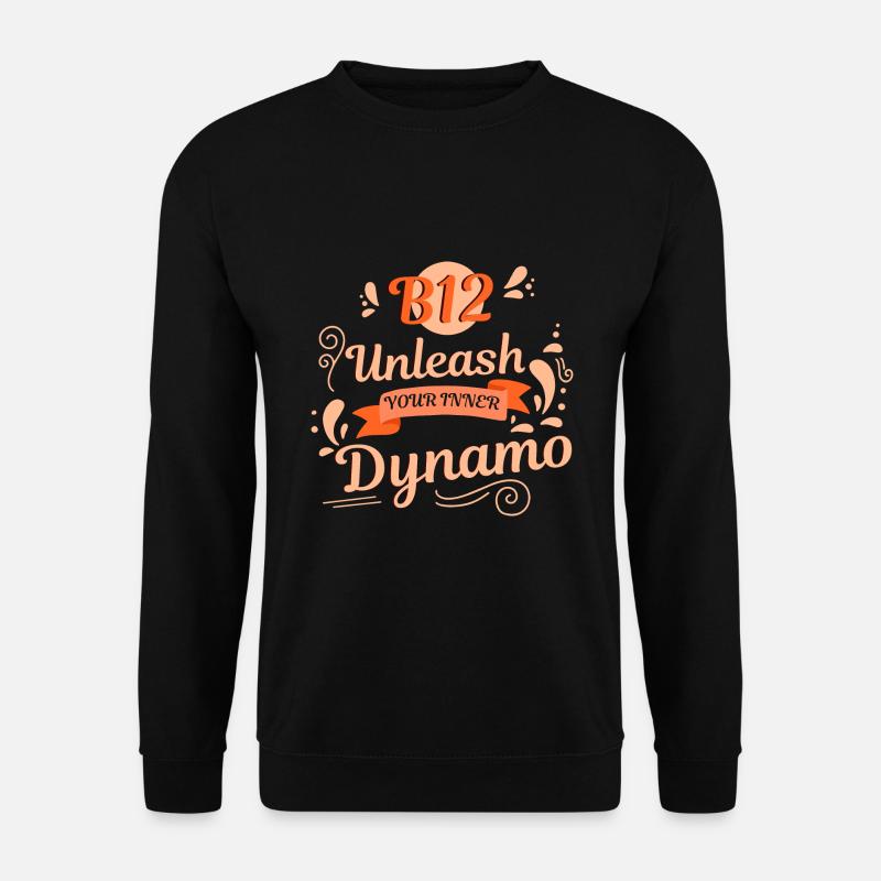 B12 Entfessle Deine Innere Kraft - Unisex Pullover - Schwarz