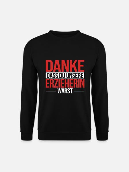 Erzieherin Kinder - Unisex Pullover - Schwarz