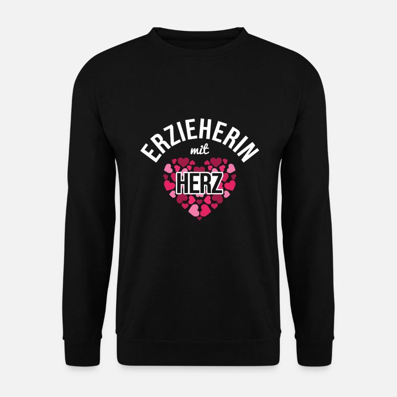 Erzieherin Kinder - Unisex Pullover - Schwarz