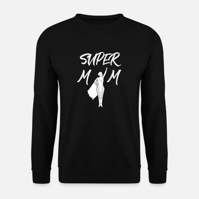 Super Mom - Unisex Pullover - Schwarz